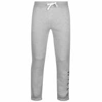 Jack Wills Wills Logo Joggers Grey Marl Мъжко облекло за едри хора