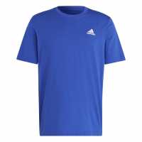Adidas Мъжка Риза T-Shirt Mens Blue SL Мъжко облекло за едри хора