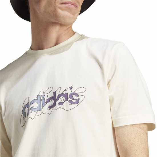 Adidas Мъжка Риза Essentials Single Jersey Linear Embroidered Logo T-Shirt Mens Non Dye Illus Мъжко облекло за едри хора