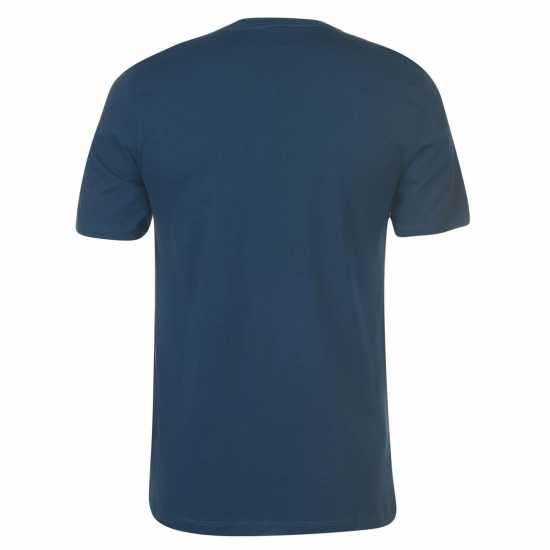 Everlast Geo Print T-Shirt Blue Мъжко облекло за едри хора