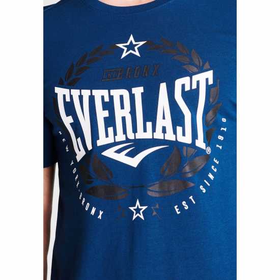 Everlast Laurel T-Shirt Blue Мъжко облекло за едри хора