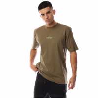 Marshall Artist Men's Mountain Regular Fit T-Shirt Хаки Marshall Artist Men's Mountain Regular Fit T-Shirt Хаки