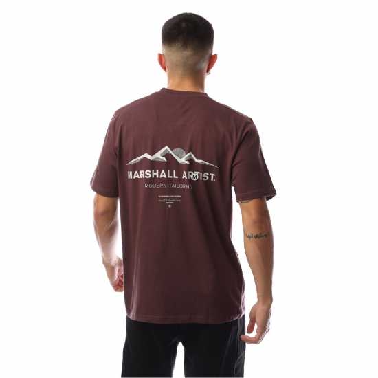 Marshall Artist Men's Mountain Regular Fit T-Shirt Щипка 
