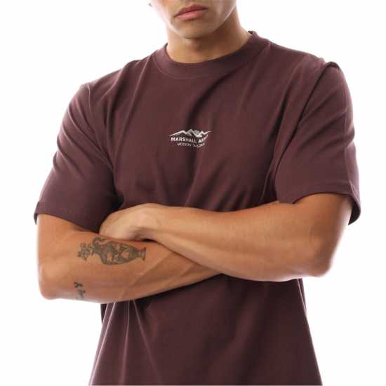 Marshall Artist Men's Mountain Regular Fit T-Shirt Щипка 