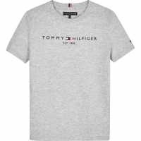 Tommy Hilfiger Essential T-Shirt Light Grey 