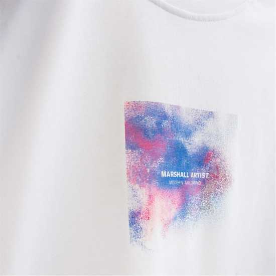 Marshall Artist Marshall Acid Btnc T Sn99 White Мъжки ризи