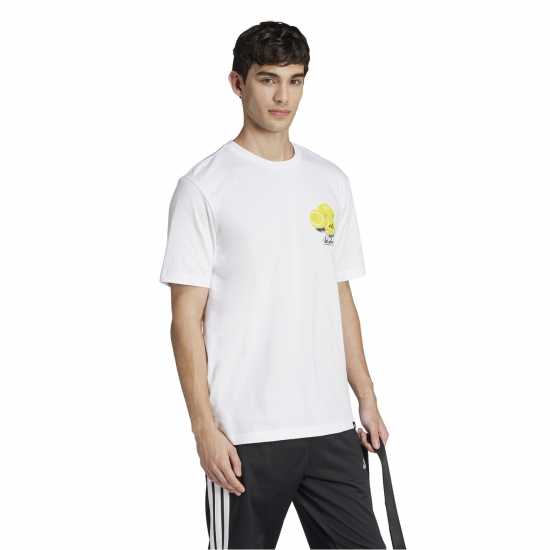 Adidas Men's Regular Fit Lemon T-Shirt Adidas Men's Regular Fit Lemon T-Shirt