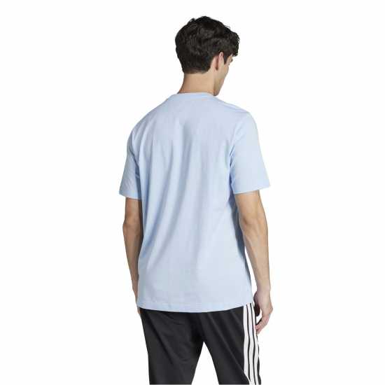 Adidas Men's Regular Fit Lemon T-Shirt Свети синьо 