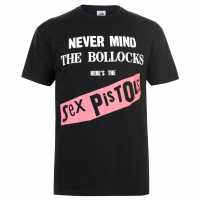 Official Тениска Sex Pistols T Shirt Black Never Мъжки ризи