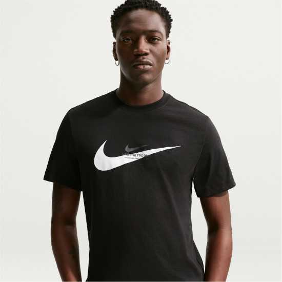 Nike Men's T-Shirt Black Athletic Nike Men's T-Shirt Black Athletic