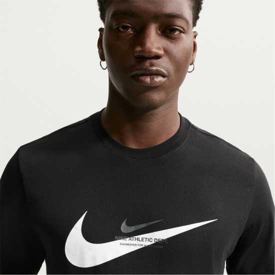 Nike Men's T-Shirt Black Athletic Nike Men's T-Shirt Black Athletic