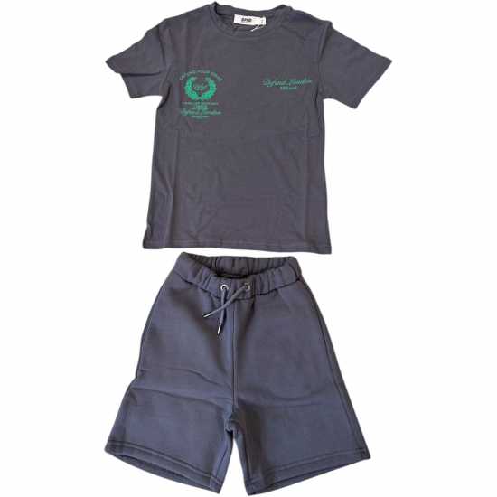 Dfnd London Dfnd L T/short Set Jn99 Grey 