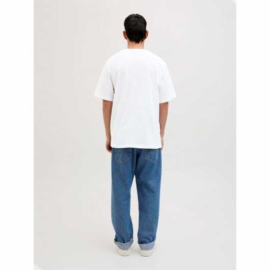 Мъжка Риза Jack And Jones 5-Pack Hugo Loose T-Shirt Mens Мъжка Риза Jack And Jones 5-Pack Hugo Loose T-Shirt Mens
