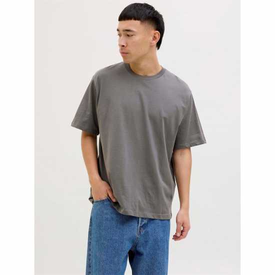 Мъжка Риза Jack And Jones 5-Pack Hugo Loose T-Shirt Mens Мъжка Риза Jack And Jones 5-Pack Hugo Loose T-Shirt Mens