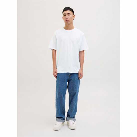 Мъжка Риза Jack And Jones 5-Pack Hugo Loose T-Shirt Mens Мъжка Риза Jack And Jones 5-Pack Hugo Loose T-Shirt Mens