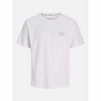 Мъжка Риза Jack And Jones Cnz Active T-Shirt Mens Bright White Мъжка Риза Jack And Jones Cnz Active T-Shirt Mens Bright White