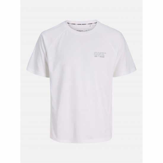 Мъжка Риза Jack And Jones Cnz Active T-Shirt Mens Bright White Мъжка Риза Jack And Jones Cnz Active T-Shirt Mens Bright White