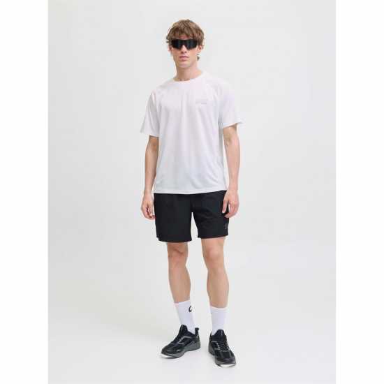 Мъжка Риза Jack And Jones Cnz Active T-Shirt Mens Bright White Мъжка Риза Jack And Jones Cnz Active T-Shirt Mens Bright White