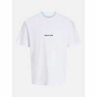 Мъжка Риза Jack And Jones T-Shirt Mens Bright White 