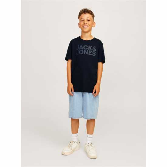 Тениска С Лого Jack And Jones Corp Logo Tee Jn62 Navy Blazer 