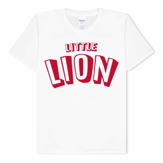 Awd Junior Football England Inspired Printed Tees Little Lion 