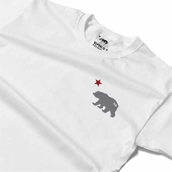 Republic Of California Cali Bear T Sn99 White Republic Of California Cali Bear T Sn99 White