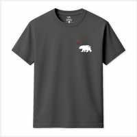 Republic Of California Cali Bear T Sn99 Charcoal Republic Of California Cali Bear T Sn99 Charcoal