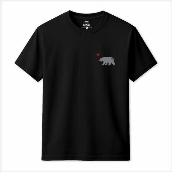 Republic Of California Cali Bear T Sn99 Black Republic Of California Cali Bear T Sn99 Black