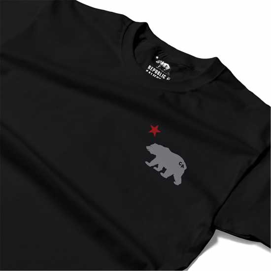 Republic Of California Cali Bear T Sn99 Black Republic Of California Cali Bear T Sn99 Black