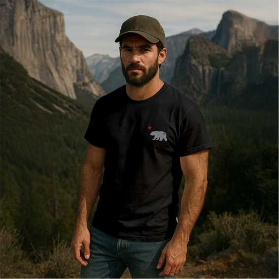 Republic Of California Cali Bear T Sn99 Black Republic Of California Cali Bear T Sn99 Black