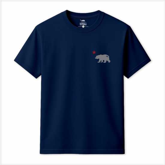 Republic Of California Cali Bear T Sn99 Navy Blue 