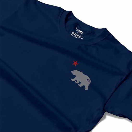 Republic Of California Cali Bear T Sn99 Navy Blue 
