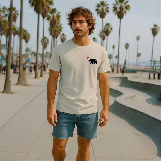 Republic Of California Cali Bear T Sn99 Natural Republic Of California Cali Bear T Sn99 Natural