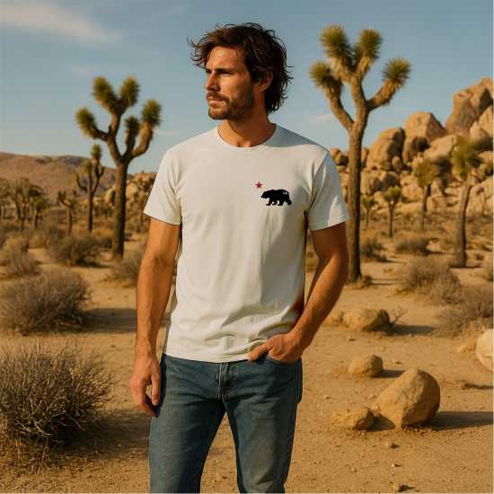 Republic Of California Cali Bear T Sn99 Natural Republic Of California Cali Bear T Sn99 Natural