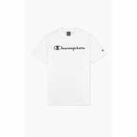 Champion Мъжка Риза Logo T-Shirt Mens White WW001 Мъжки ризи