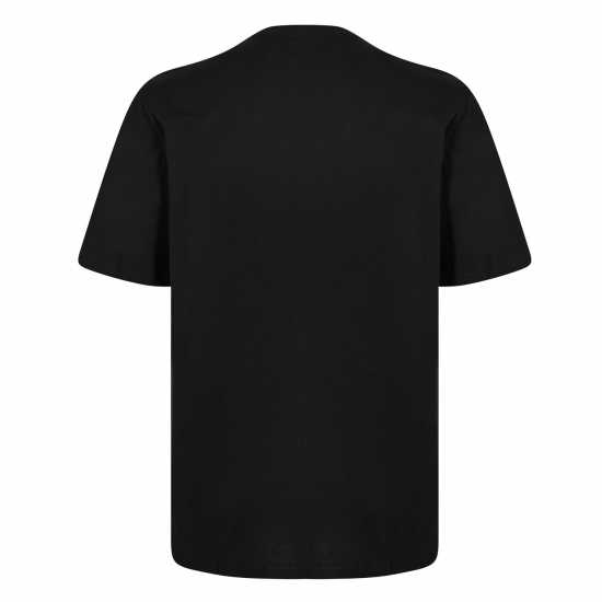 Champion Мъжка Риза Logo T-Shirt Mens Black KK001 Мъжки ризи