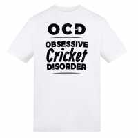 Awd Printed Cricket Adults Tee Obsessive Cricket Disorder Awd Printed Cricket Adults Tee Obsessive Cricket Disorder