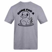 Awd Printed Cricket Adults Tee Gone For A Duck AWD Printed Cricket Adults Tee Gone For A Duck