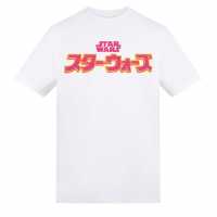 Awd Disney Star Wars Printed Adult Tee Star Wars Writing 