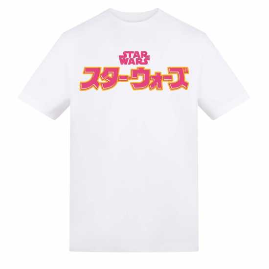 Awd Disney Star Wars Printed Adult Tee Star Wars Writing 