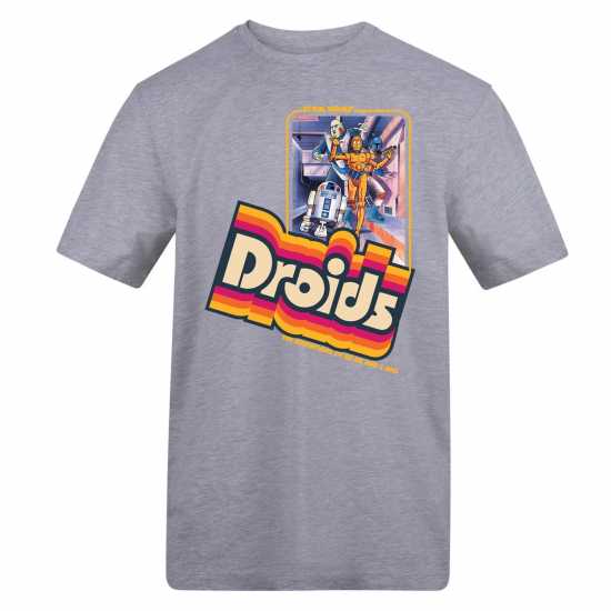 Awd Disney Star Wars Printed Adult Tee Droids 