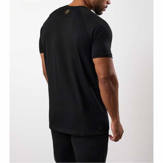 Gym King Gym King Pro Tee  Black/Gold 