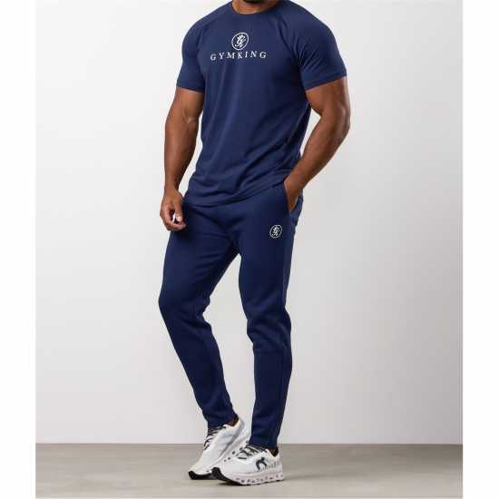 Gym King Gym King Pro Tee  Oxford Blue 