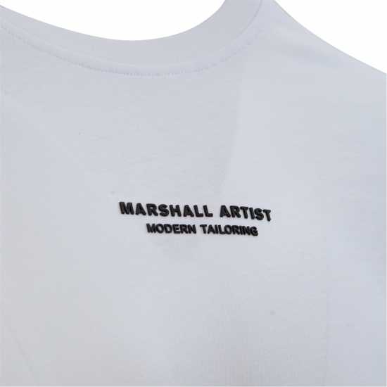 Marshall Artist Marshall Injctn Ss T Sn99 White - Мъжки ризи