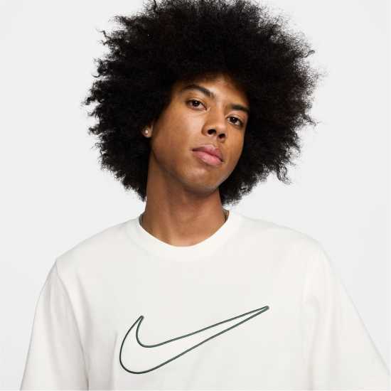 Nike Мъжка Тениска Къс Ръкав Sportswear Short Sleeve Top Mens Sail/Sail Мъжки ризи