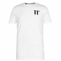 Тениска 11 Degrees T Shirt White Мъжки тениски и фланелки