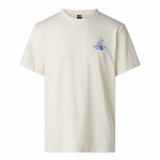 Мъжка Риза The North Face Tnf Mountain Celebration T-Shirt Mens White Dune Мъжка Риза The North Face Tnf Mountain Celebration T-Shirt Mens White Dune