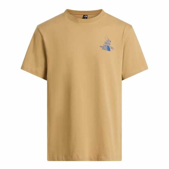 Мъжка Риза The North Face Tnf Mountain Celebration T-Shirt Mens Khaki Stone Мъжка Риза The North Face Tnf Mountain Celebration T-Shirt Mens Khaki Stone