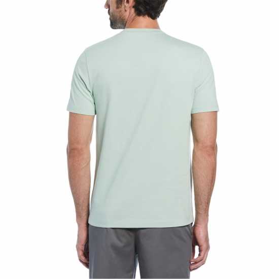 Original Penguin Тениска Short Sleeve Crew Neck T Shirt Silt Green 330 Tshirts under 20