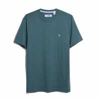 Original Penguin Pin Point Embroidered T-Shirt Sea Pine 317 Tshirts under 20